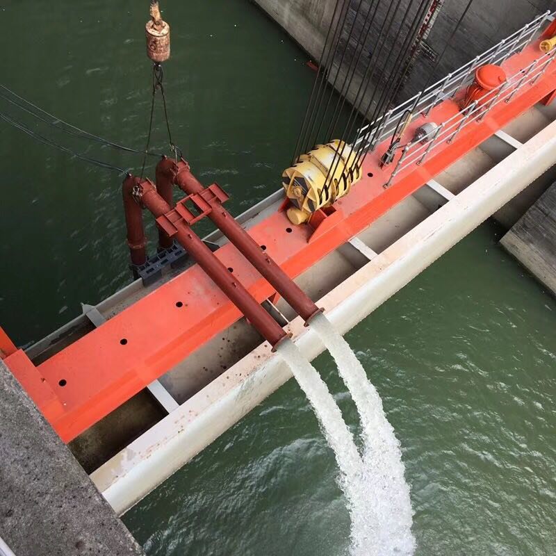 三峡船闸应用甘泉下吸泵